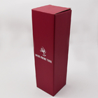 Подарочной коробки бутылки вина Eco доска дружелюбной складная красная роскошная бумажная