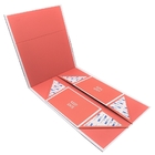 Подарочные коробки Papercard пинка роскошные установили для дня рождения градаций свадеб