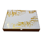 Подгонянная подарочной коробки набора макияжа Paperboard поверхность роскошной лоснистая