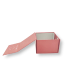 Розовая складная магнитная изысканная подарочная коробка переработанные картонные подарочные коробки