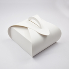 Специальный легкий белый коробка для торта с ручкой