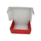 Крепкая складчатость Kraft небольшая красная гофрировала коробки отправителя для одежд