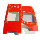 ODM испечет ясную оконную коробку упаковывая складный изготовленный на заказ напечатанный PVC Artpaper ручки