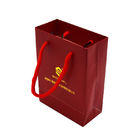 Сусальное золото ремесла хозяйственных сумок 210gsm Eco дружелюбное изготовленное на заказ бумажное с ручкой веревочки хлопка