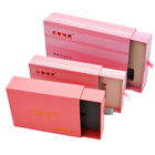 сползая нажим Greyboard спички подарочных коробок ящика 1400gsm твердый розовый и вытянуть ISO9001