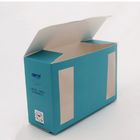 Отправитель ISO9001 CMYK голубой бумажный рифленый кладет изготовленные на заказ коробки для игрушек в коробку