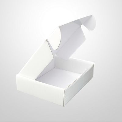 Купить Простой белый отправитель гофрировал упаковывая отправку коробок складную быструю для шарфа подарков ботинок online manufacture