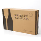 Коробка доставки вина отправителя гофрированной бумаги цвета Pantone