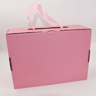 Складная рифленая коробка отправителя доставки руки ленты для упаковки футболок ботинок