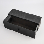 Картон сползая духа вина ISO коробки ящика картонную коробку черного роскошного упаковывая