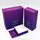 Офсетная печать косметической упаковки кладет Crepack в коробку складное цельное мягкое прикосновение прокатало бумажную коробку цвета презерватива