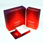 Коробка презерватива цвета 350g Artpaper Pantone с выбивая логотипом
