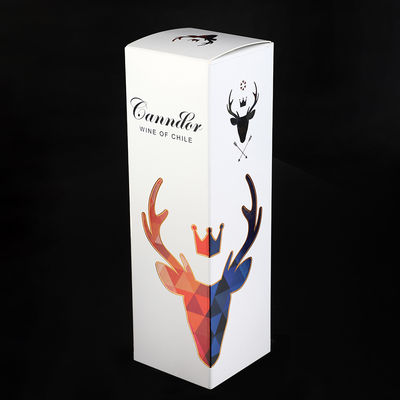 алкоголя вискиа Artpaper одиночного Шампань подарочной коробки бутылки вина 250g коробка складного упаковывая