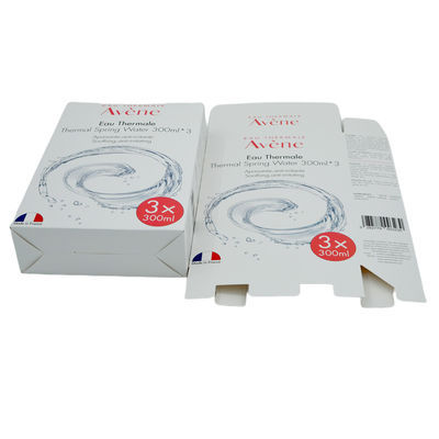 Смещенная коробка макияжа Artpaper роскошная упаковывая тонер Cleanser Skincare с замком аварии